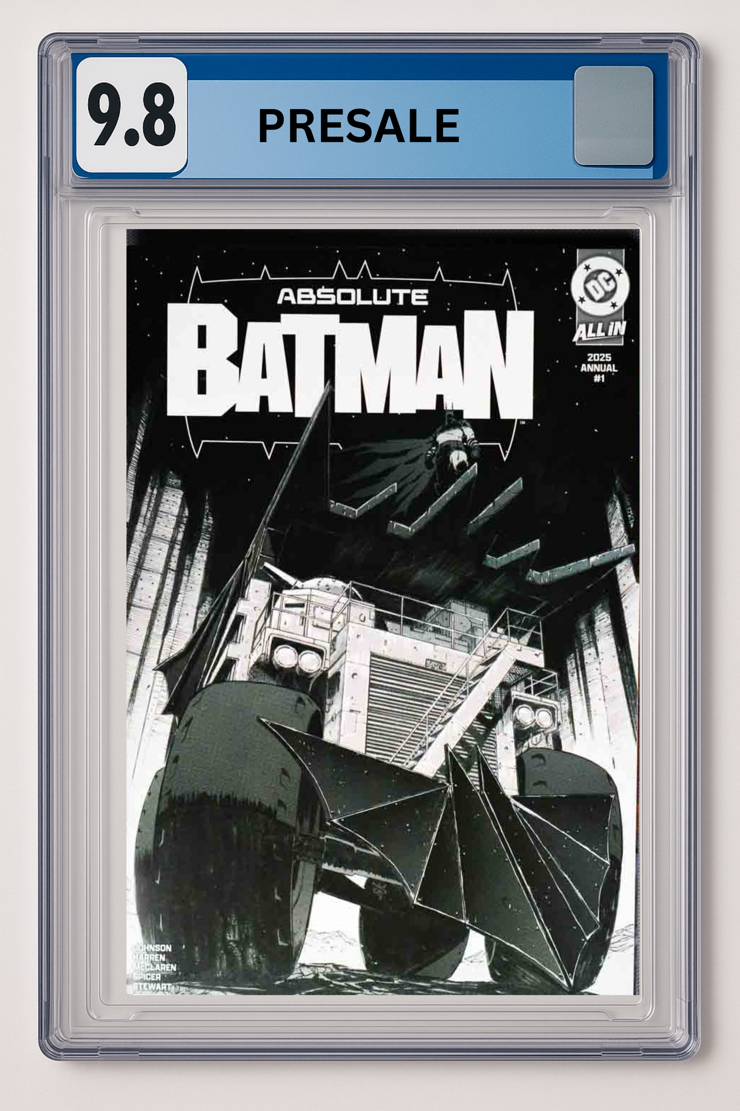 Absolute Batman 2025 Annual #1 (One-Shot) – Nick Dragotta – Cover B – 1st Print – 9.8 Presale