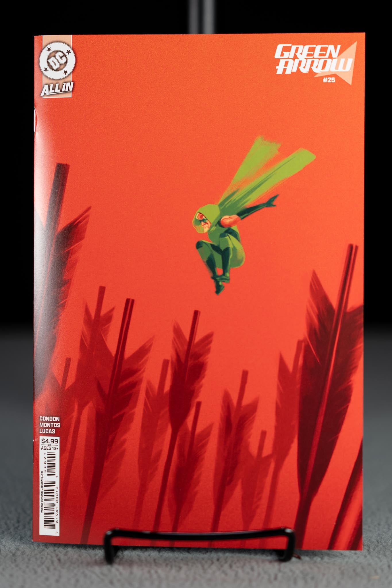 Green Arrow #25 – Jacob Phillips – Card Stock Variant – DC All In