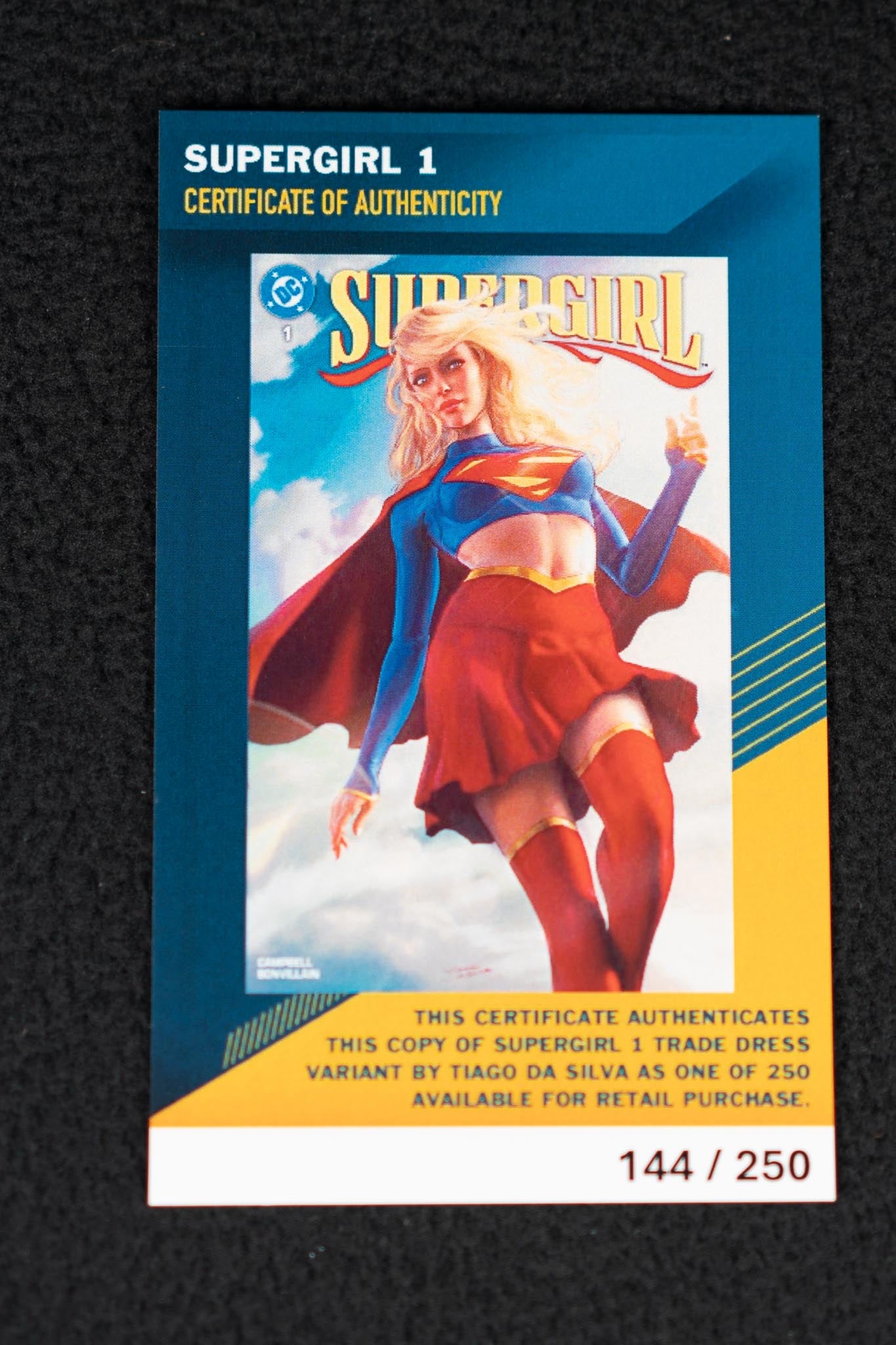 Supergirl #1 – Tiago Da Silva Variant – Limited to 250 Copies