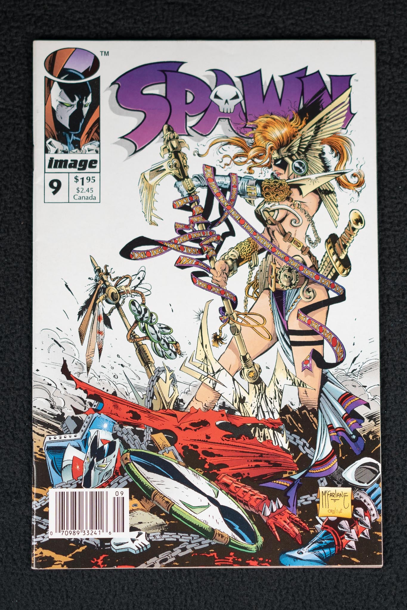 Spawn #9 – Newsstand Edition – Todd McFarlane