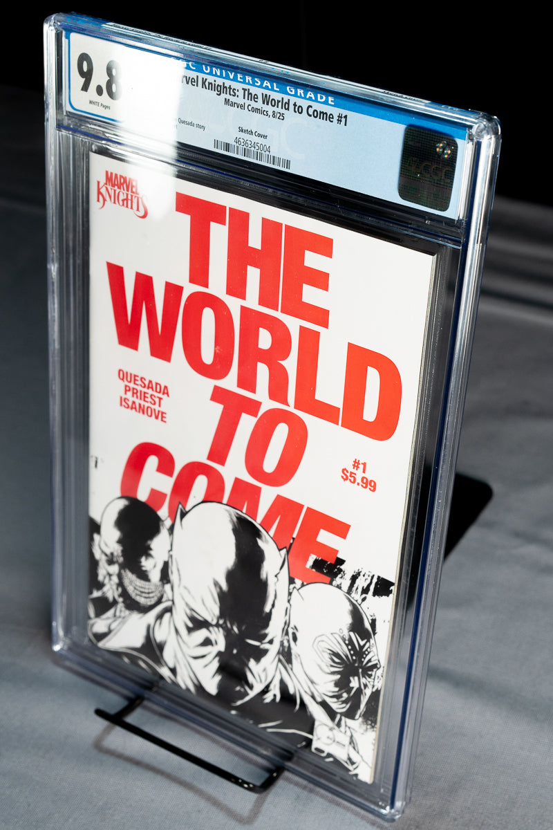 Marvel Knights: The World to Come #1 – Joe Quesada – Black & White Wraparound Surprise Variant – Cover J