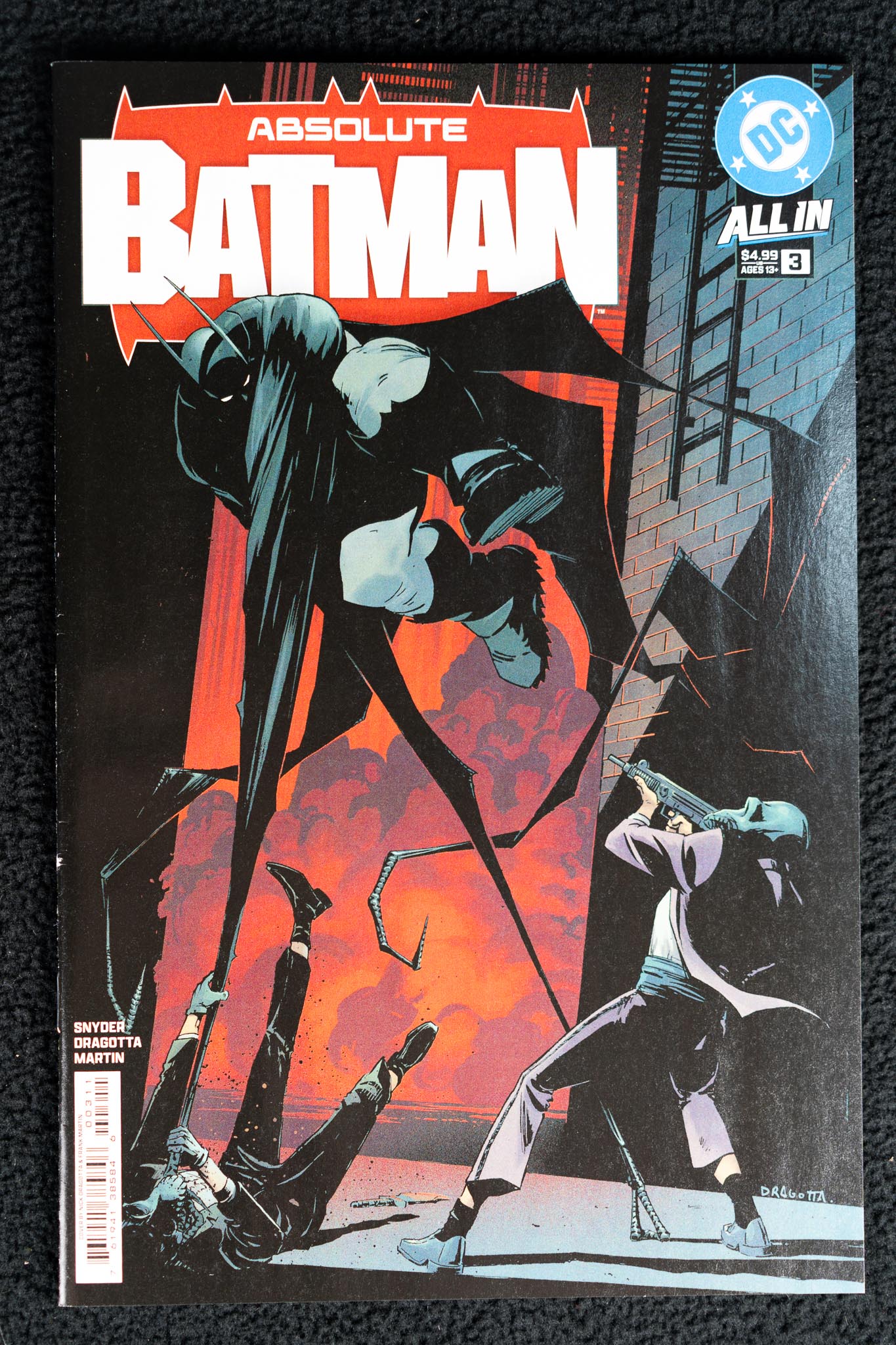 Absolute Batman #3 – Nick Dragotta – First Print – Cover A