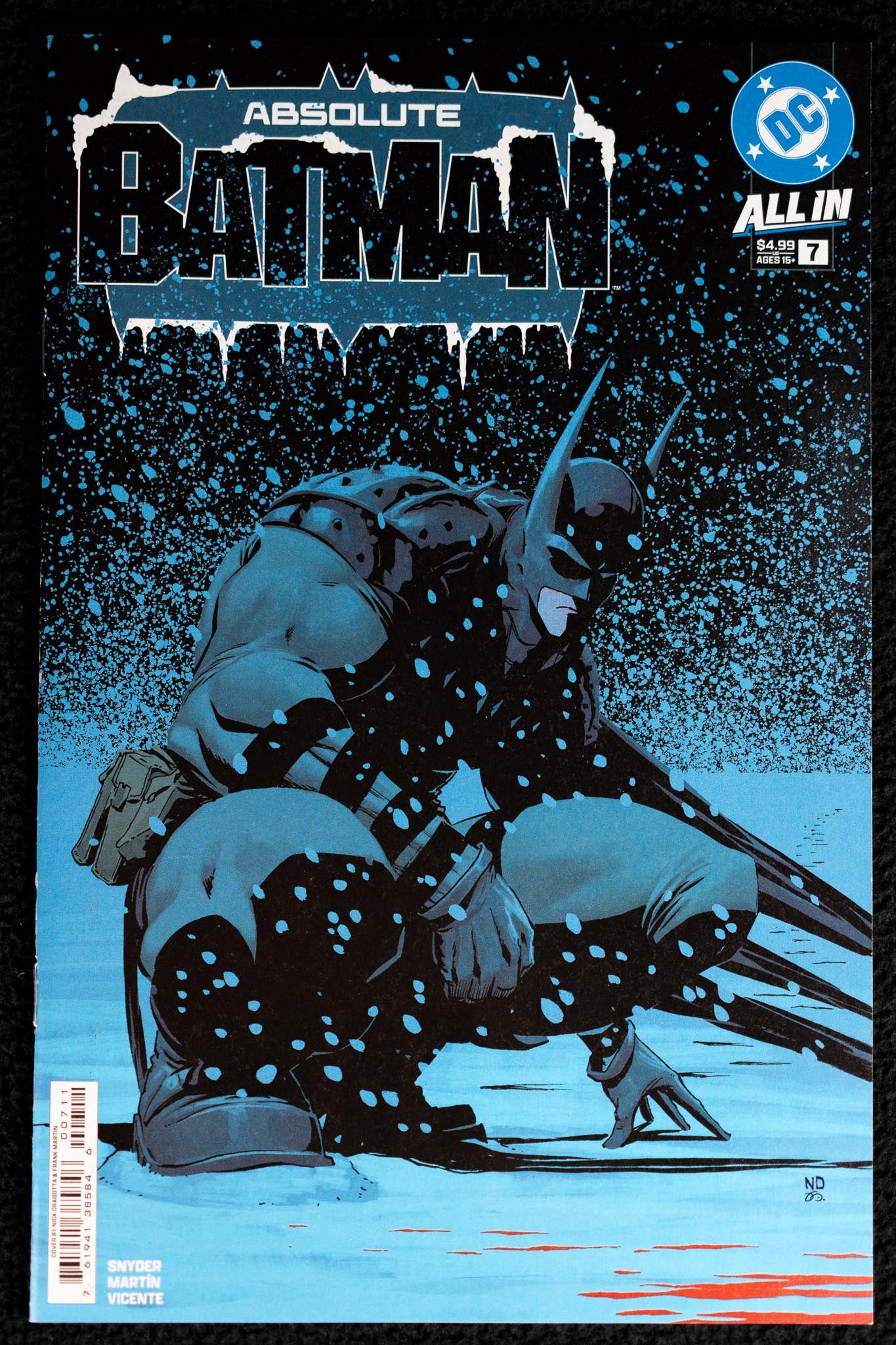 Absolute Batman #7 – Nick Dragotta – First Print – Cover A