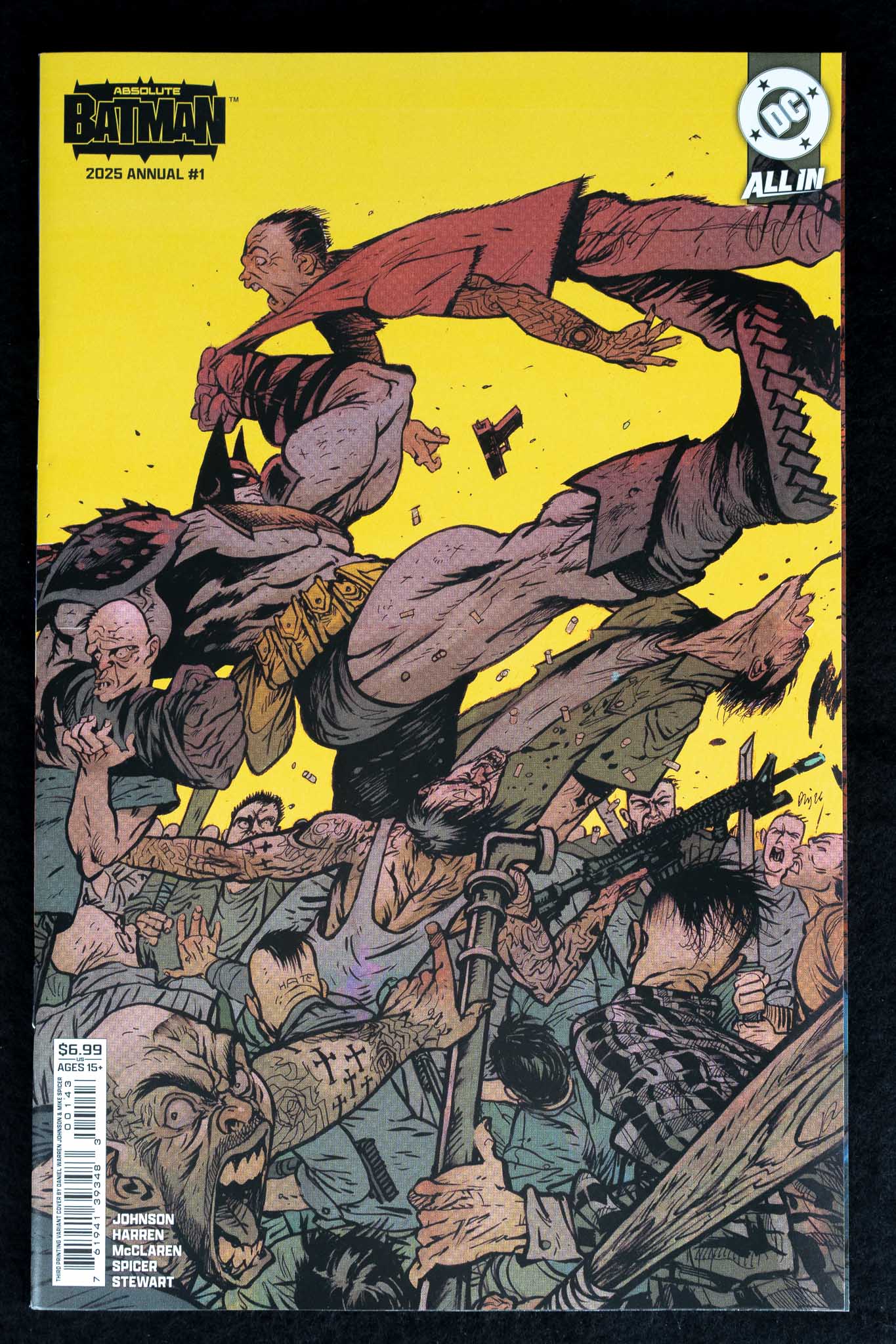 Absolute Batman Annual #1 (One-Shot) — Daniel Warren Johnson — Cover M — Card Stock — 3rd Printing