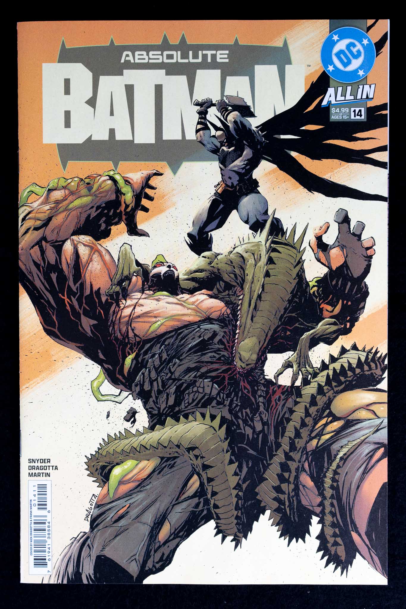 Absolute Batman #14 — Nick Dragotta — Cover A — 1st Print