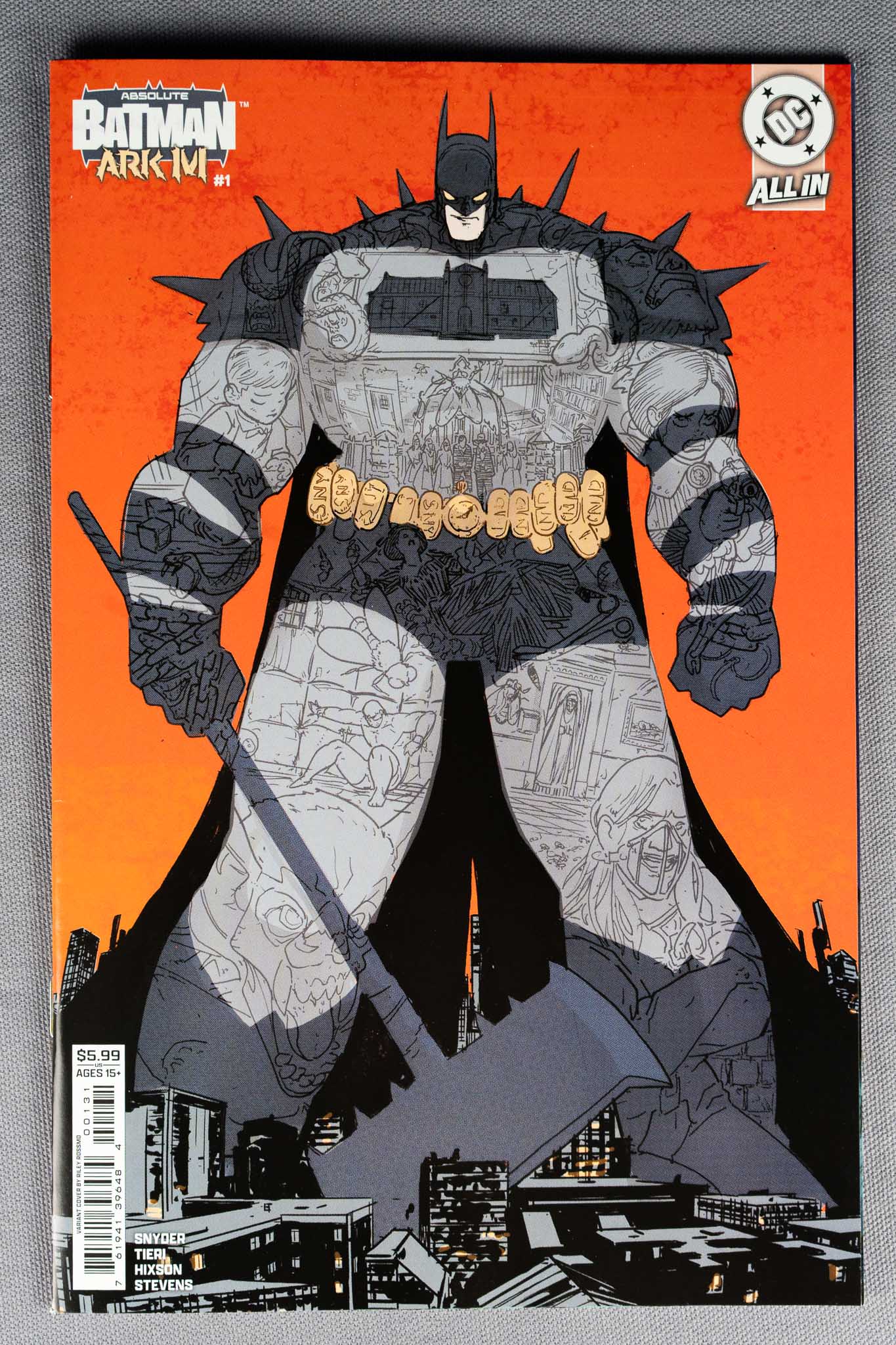 Absolute Batman Ark-M Special #1 (One-Shot) — Riley Rossmo — Cover G — 1st Print — Card Stock