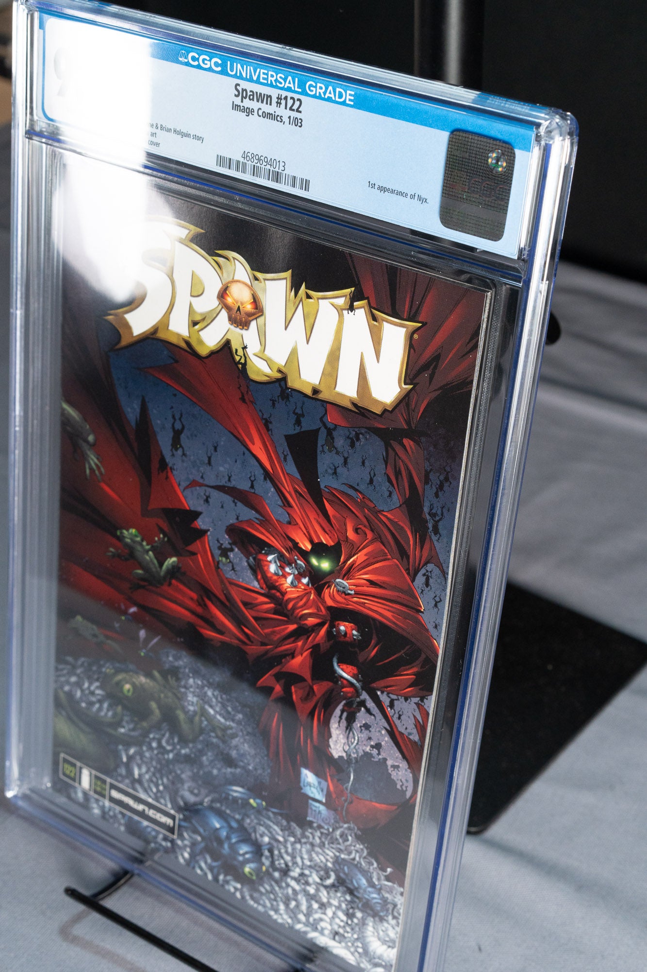 Spawn #122 — CGC 9.8 — Greg Cappullo — 1st appearance of Nyx (becomes She-Spawn)