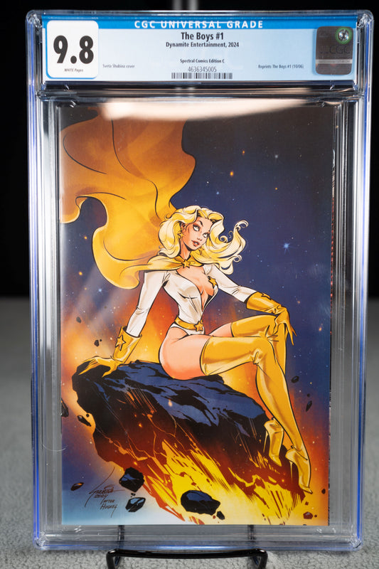 The Boys #1 – Sveta Shubina – NYCC Virgin Variant – CGC 9.8