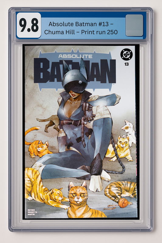 Absolute Batman #13 – Chuma Hill – ECGCE Exclusive – Print Run 250 – CGC 9.8 – PRESALE