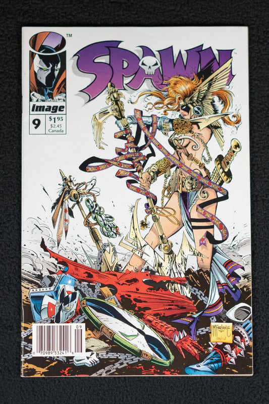 Spawn #9 – Newsstand Edition – Todd McFarlane