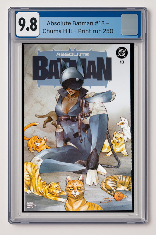 Absolute Batman #13 – Chuma Hill – ECGCE Exclusive – Print Run 250 – CGC 9.8 – PRESALE