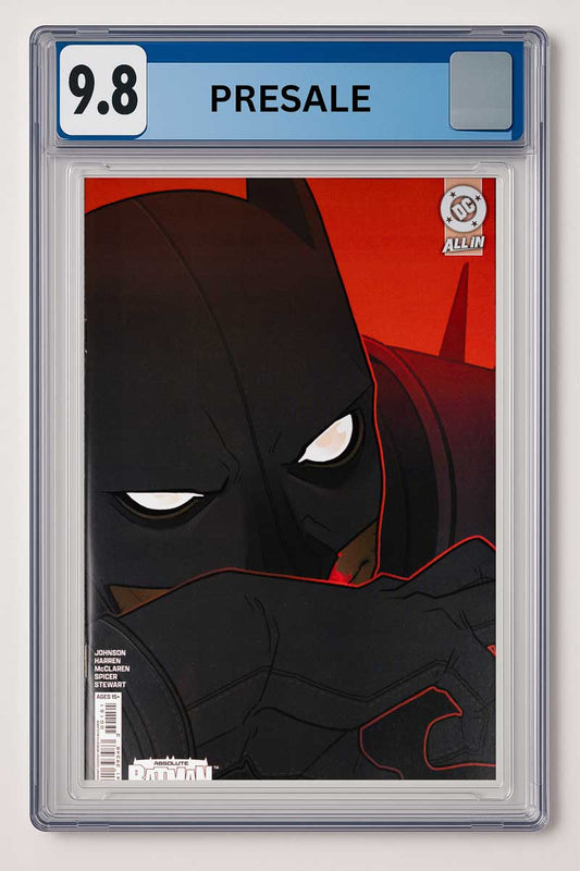 Absolute Batman 2025 Annual #1 – Meredith McClaren Variant – 1:25 Incentive – Card Stock Cover – CGC 9.8 – PRESALE