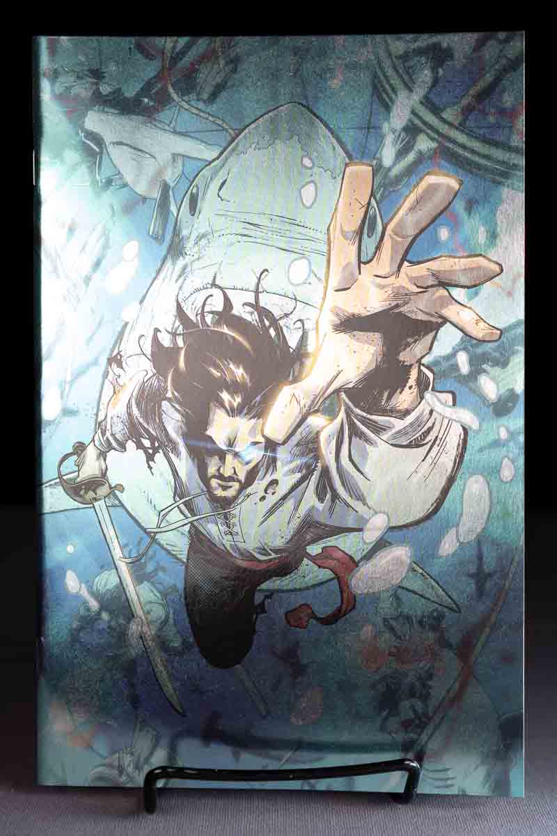 BRZRKR The Bleeding Tide #1 – Khary Randolph – 1:50 Incentive – Virgin Foil