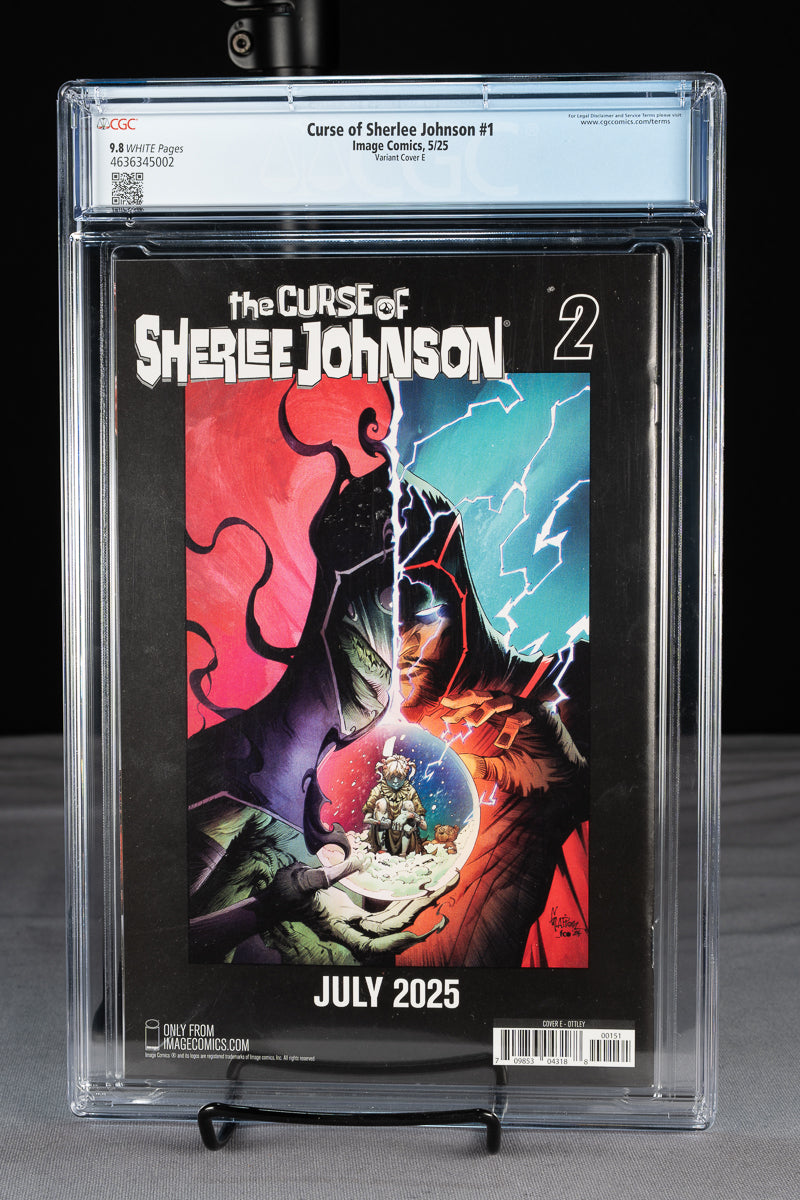 The Curse of Sherlee Johnson #1 — CGC 9.8 — Ryan Ottley — 1:50 Variant — Cover E