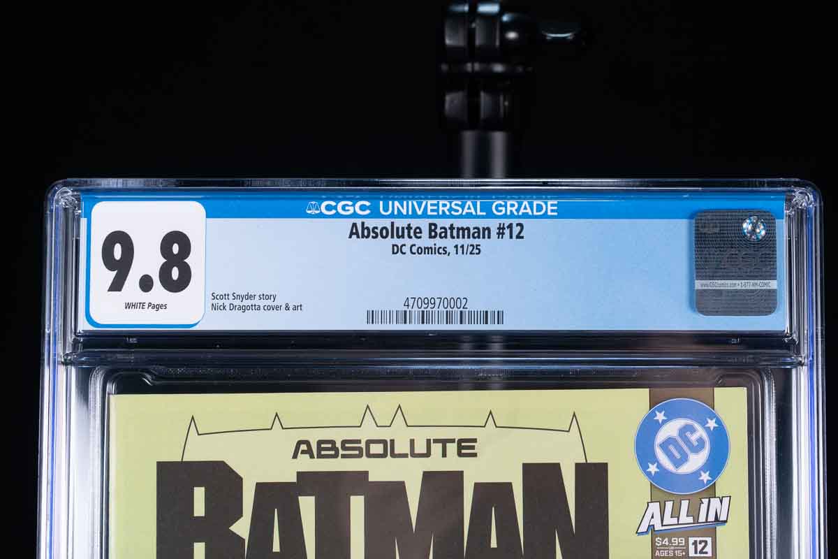 Absolute Batman #12 — CGC 9.8 — 1st Print — Nick Dragotta — Cover A