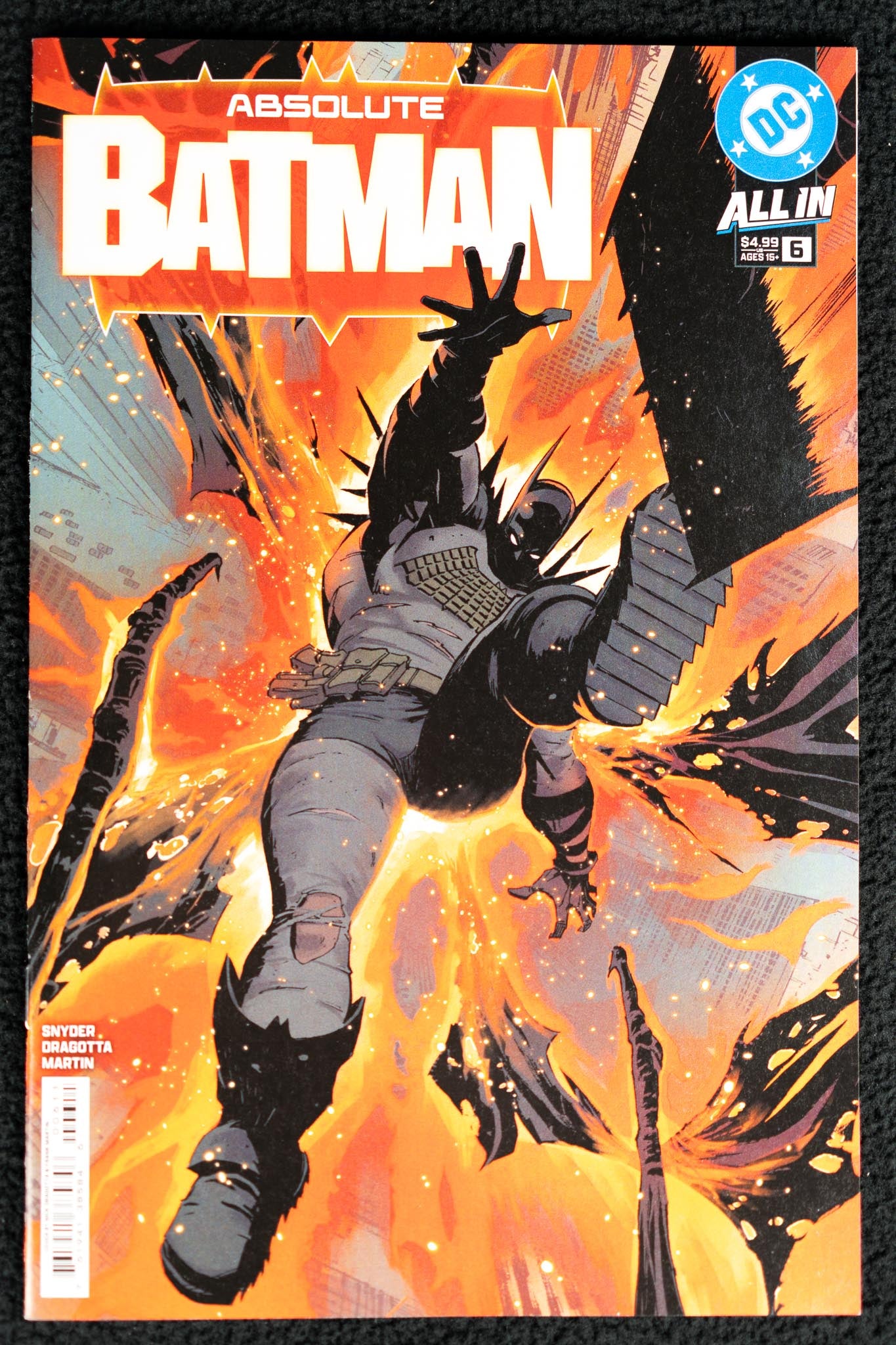 Absolute Batman #6 – Nick Dragotta – First Print – Cover A