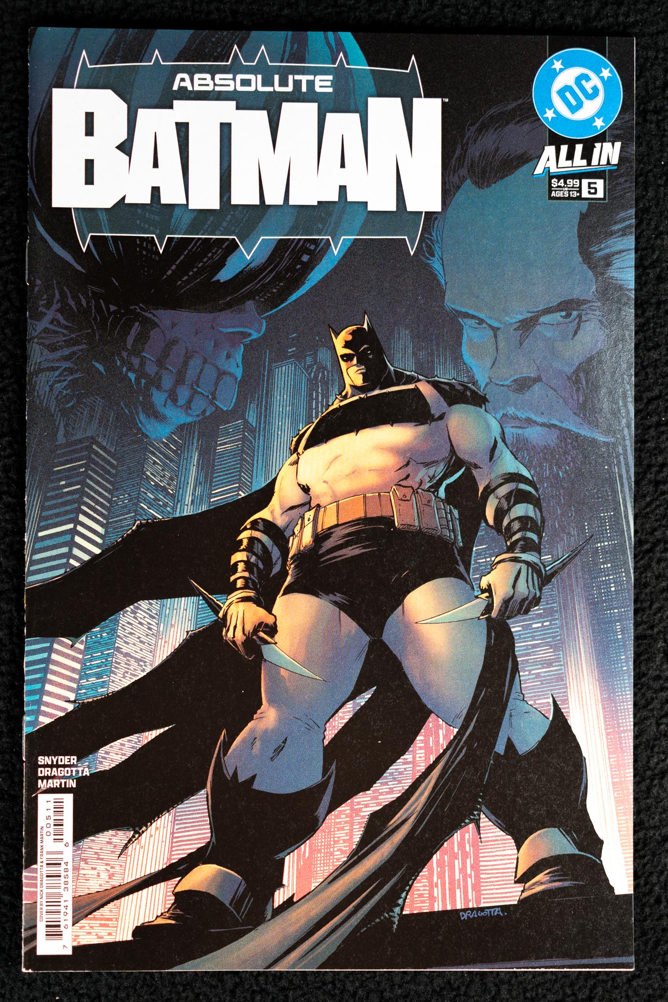 Absolute Batman #5 – Nick Dragotta – First Print – Cover A