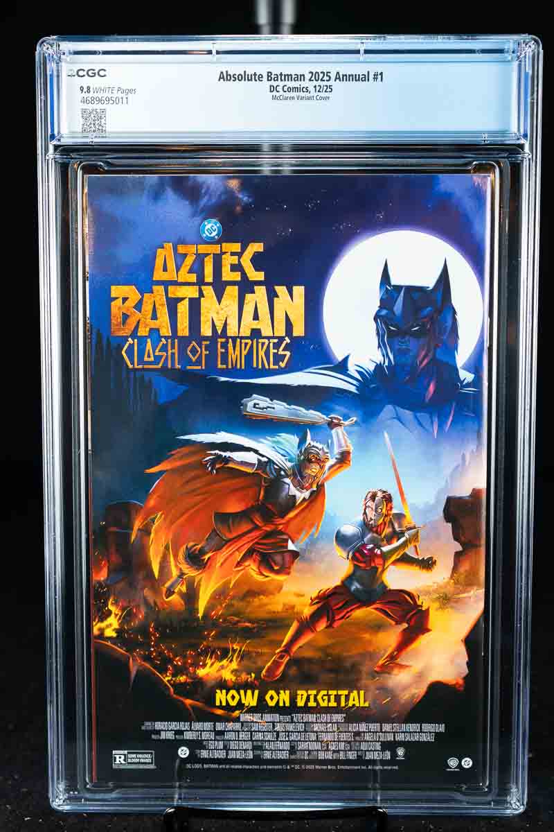 Absolute Batman Annual 2025 #1 (One-Shot) — CGC 9.8 — Meredith McClaren — 1:25 Incentive — Cover E  — Card Stock