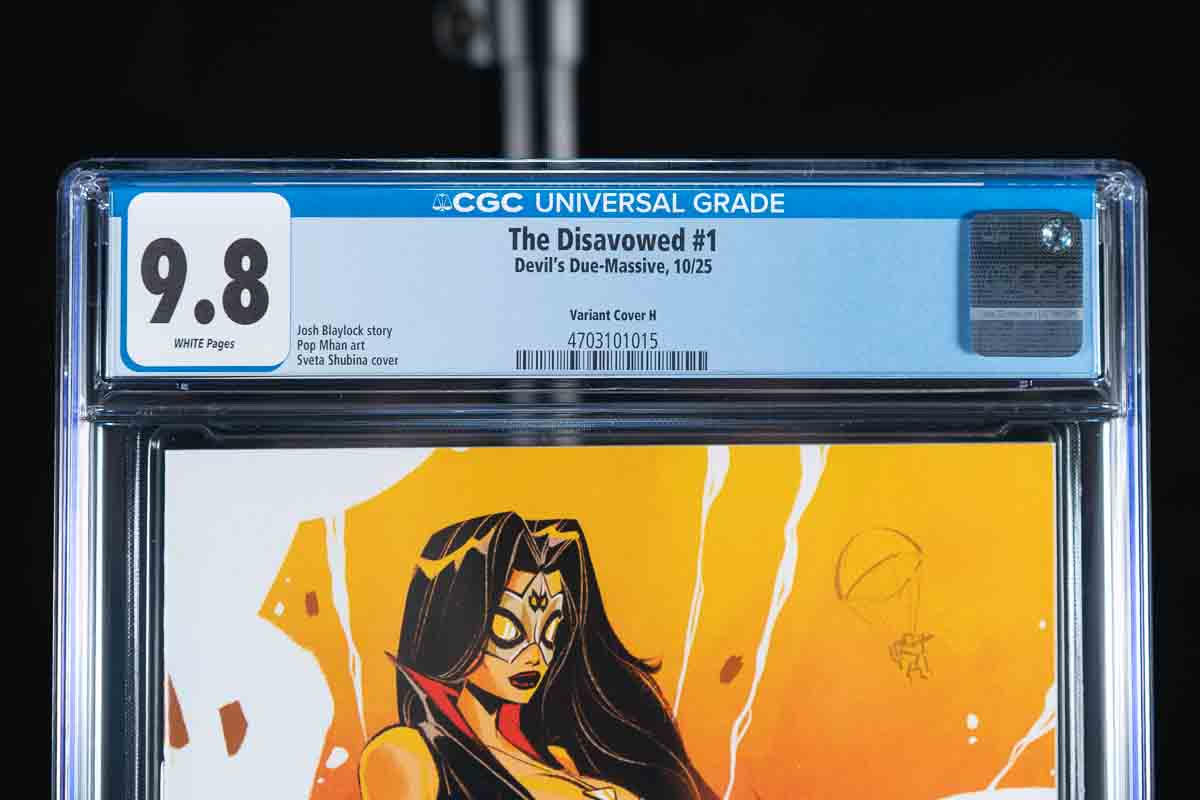 The Disavowed — CGC 9.8 — Sveta Shubina — 1:25 Incentive — Virgin Variant
