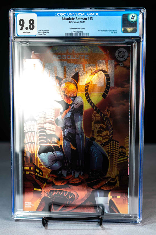 Absolute Batman #13 — CGC 9.8 — Godail — NYCC Con Exclusive 2025 — Foil Variant