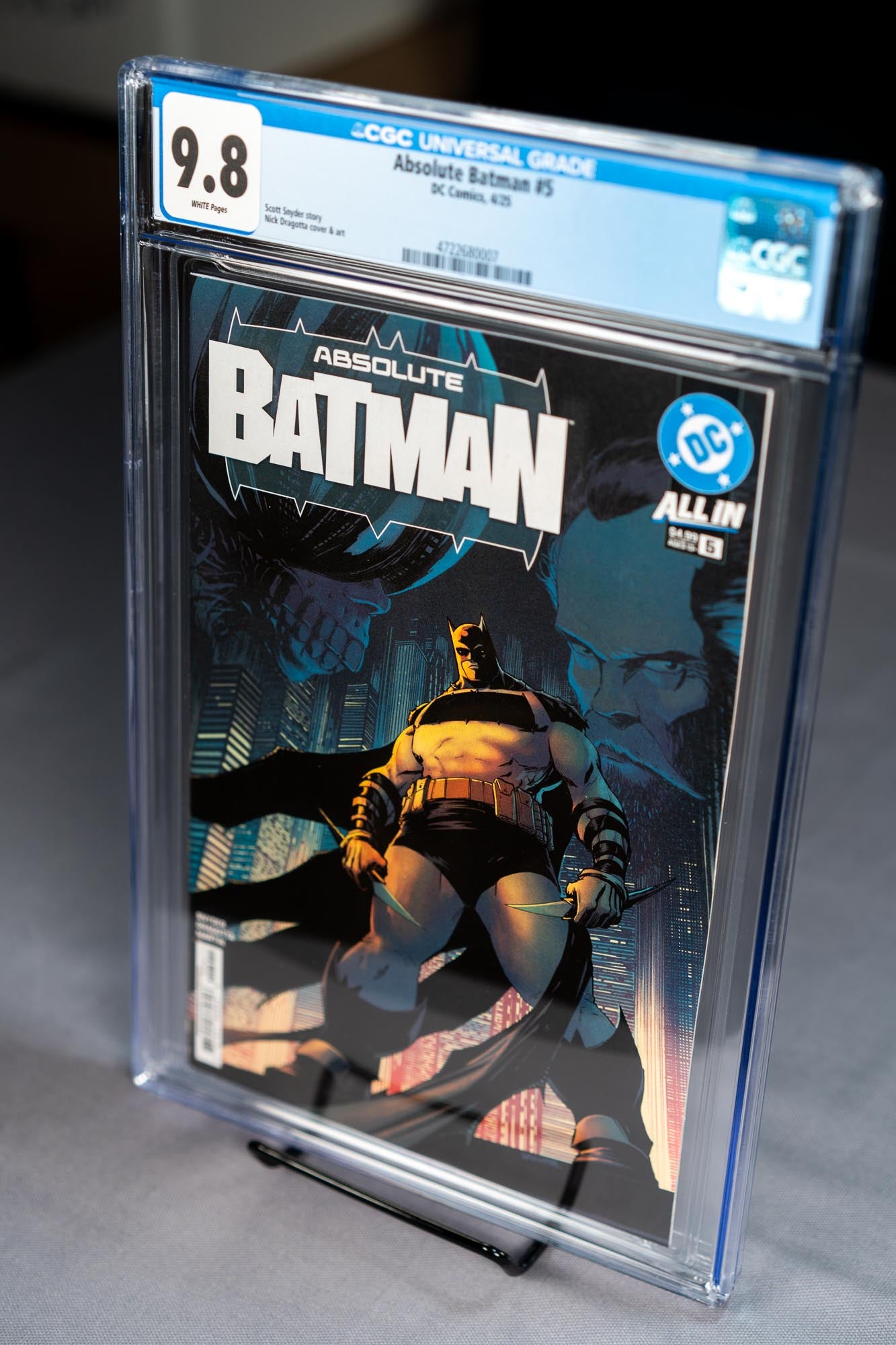 Absolute Batman #5 — CGC 9.8 — Nick Dragotta — 1st Print — Cover A