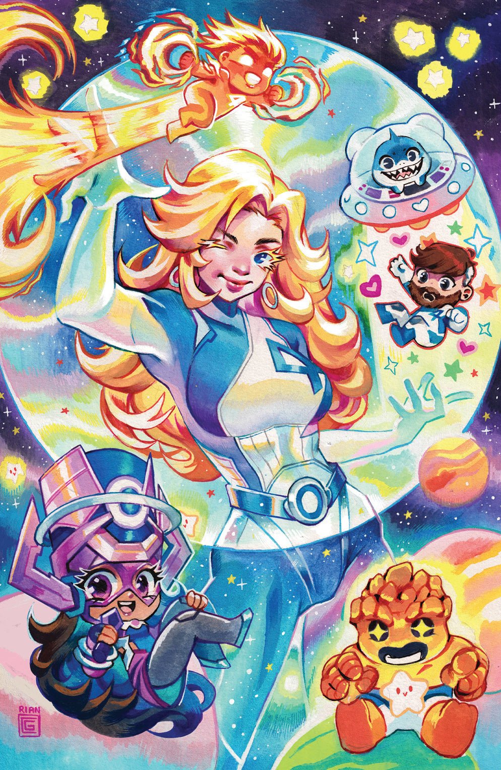 Marvel Rivals 1 – Rian Gonzales – Virgin Variant – Collector’s Cave Exclusive – One - Shot | Meyer’s Parrot Comics