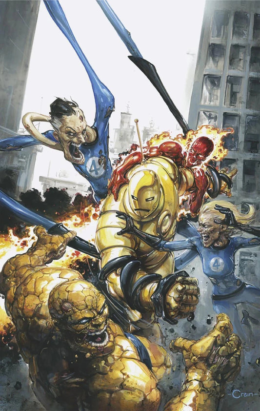 Marvel Zombies Red Band #1 - Clayton Crain Virgin Cover with Polybag - 1:100