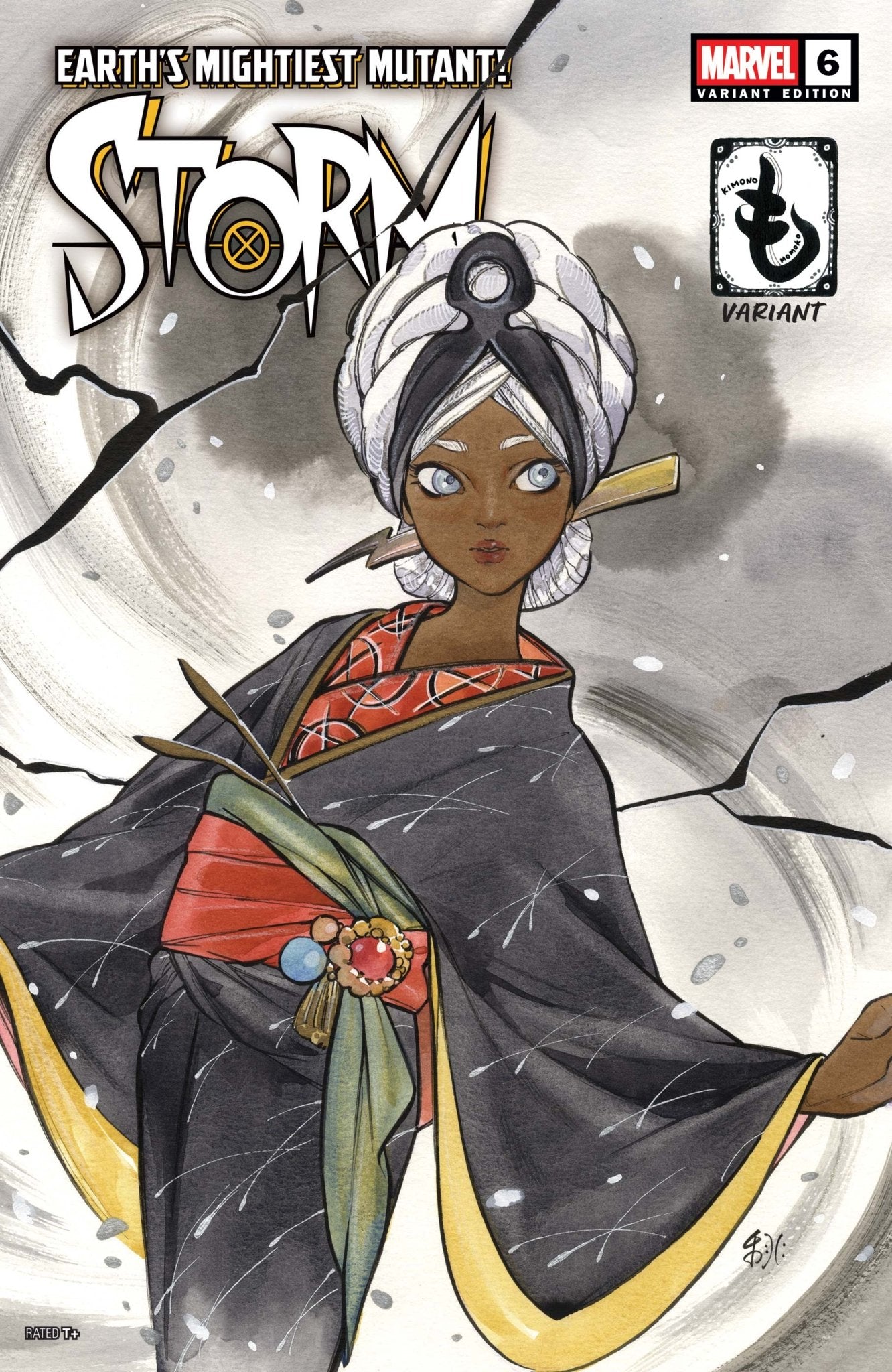 Storm 6 Cover C Variant Peach Momoko Kimono Cover (X - Manhunt Part 3) | Meyer’s Parrot Comics