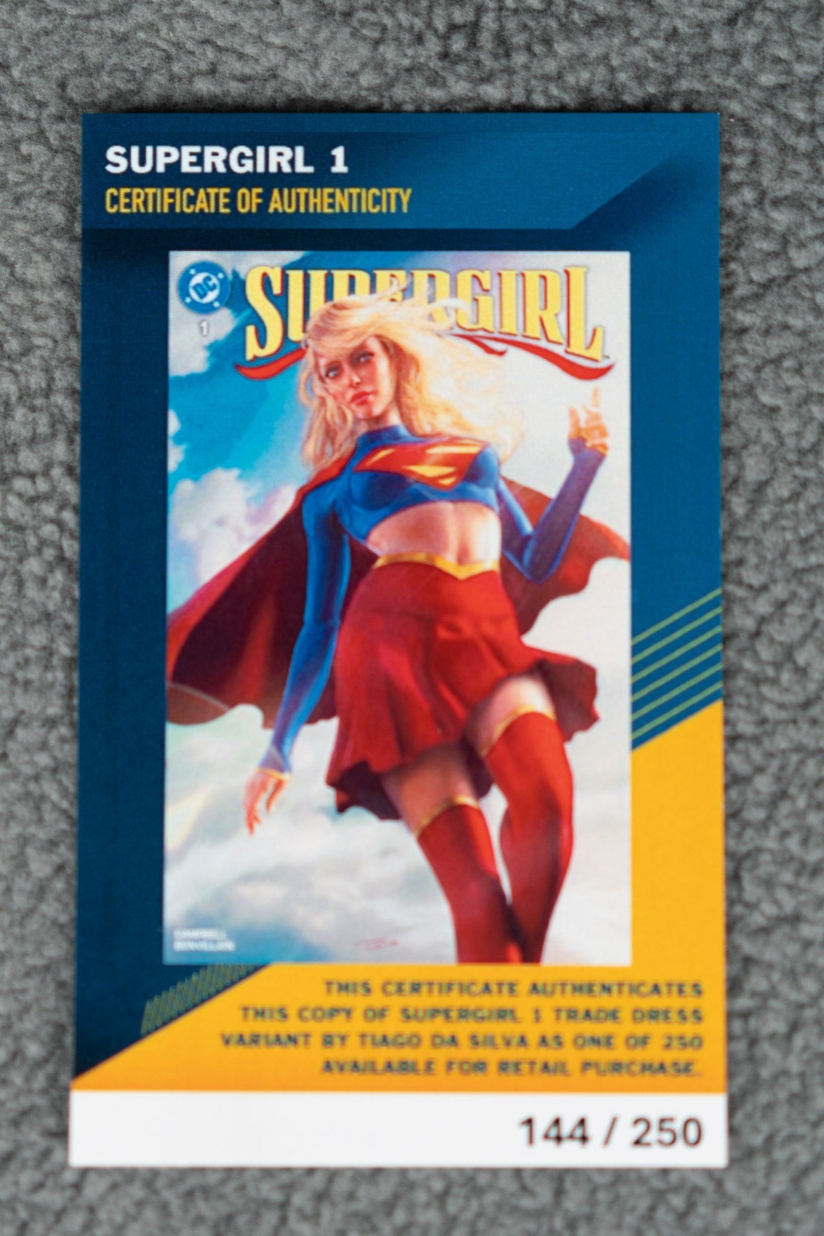 Supergirl 1 – Tiago Da Silva Variant – Limited to 250 Copies | Meyer’s Parrot Comics