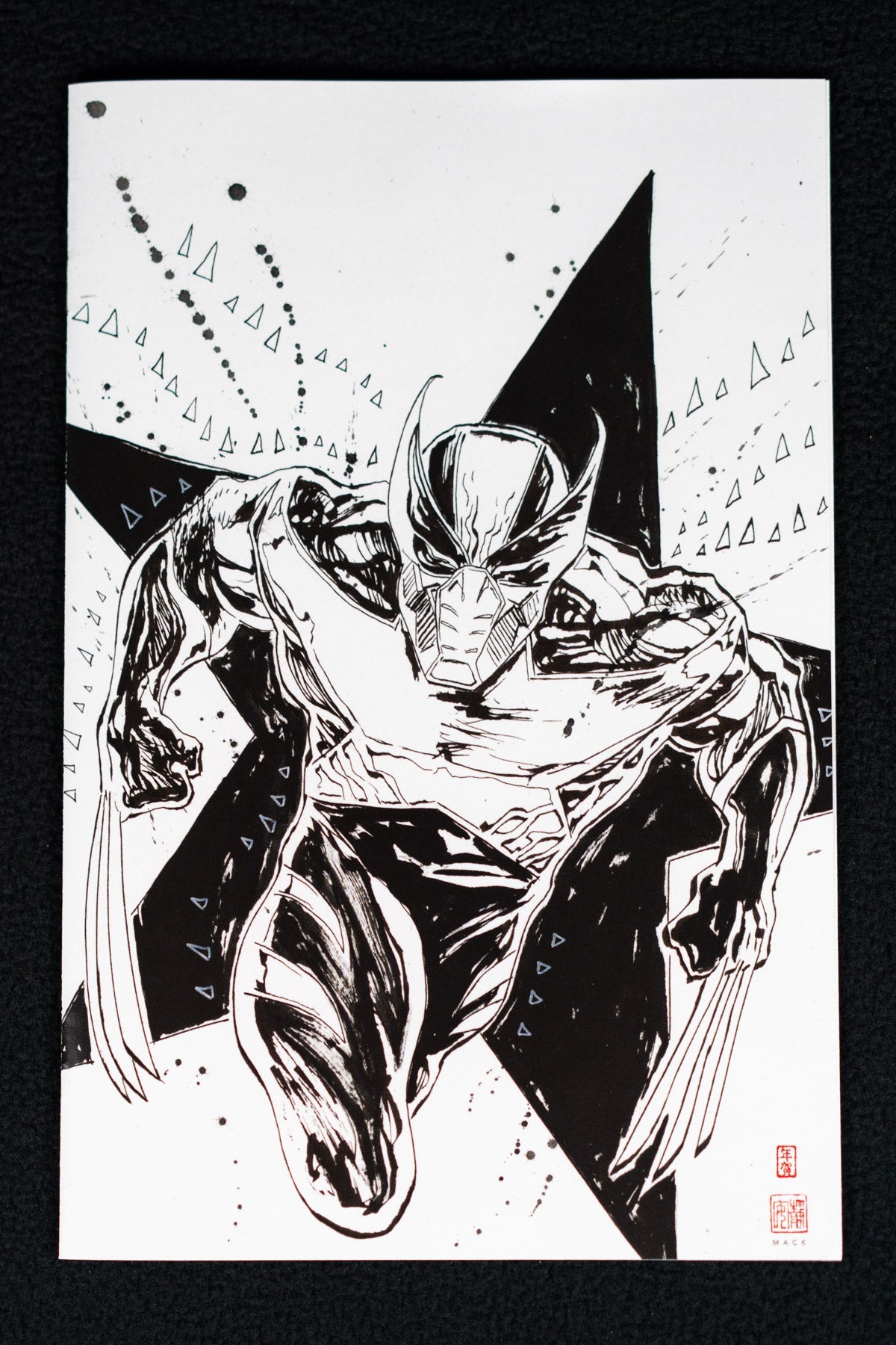 Ultimate Wolverine 1 – David Mack – Black & White Variant – Print Run 175 | Meyer’s Parrot Comics